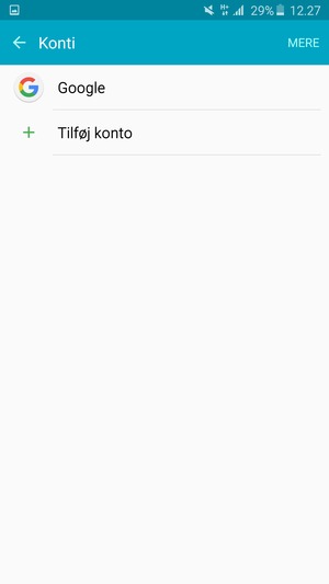 Vælg Google