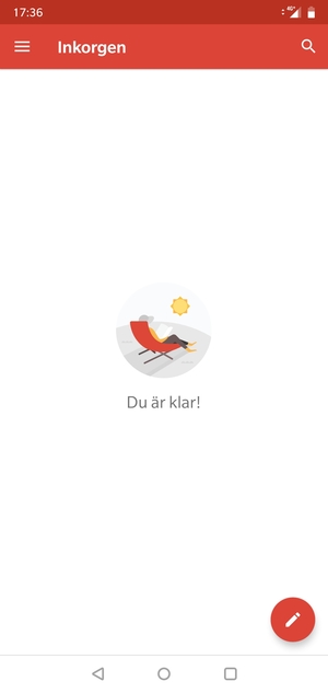 Din Gmail är klar att användas