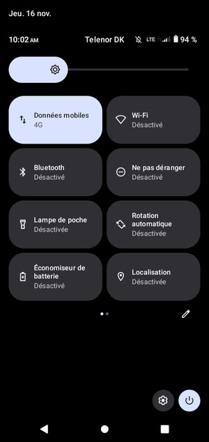 Sélectionnez Économiseur de batterie