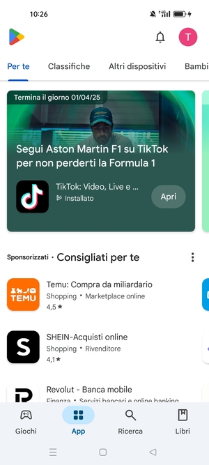 Seleziona Ricerca