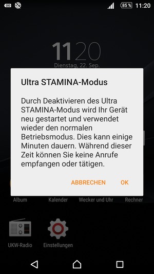 Wählen Sie OK