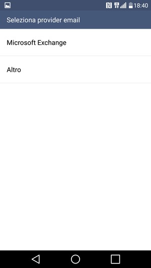 Seleziona Altro
