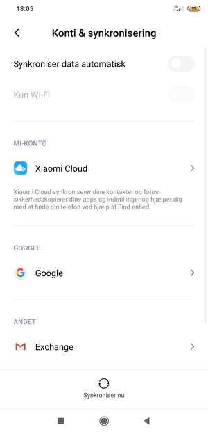 Vælg Google