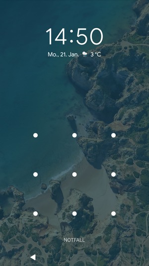 Ihr Handy ist jetzt mit einer Bildschirmsperre gesichert