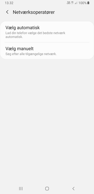 Vælg Vælg manuelt