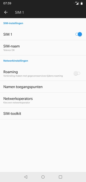 Selecteer Namen toegangspunten