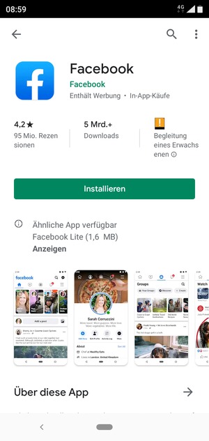 Wählen Sie Installieren