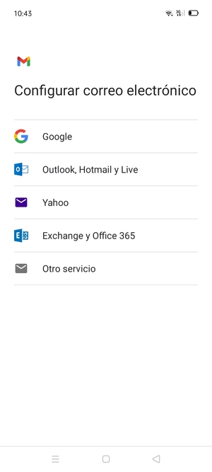 Seleccione Google