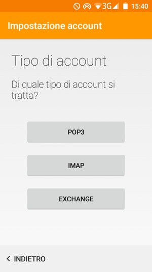 Seleziona EXCHANGE