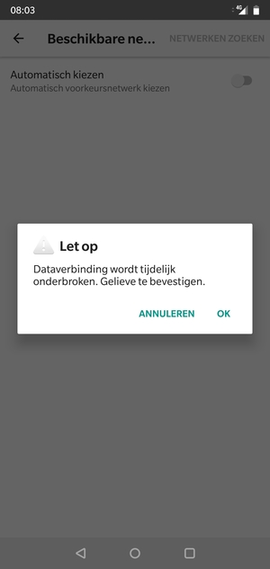 Selecteer OK