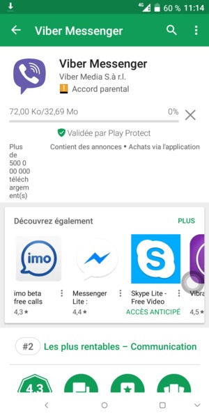 Veuillez attendre la fin de la procédure d'installation