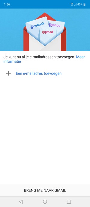 Selecteer Een e-mailadres toevoegen