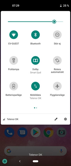 Stäng av Wi-Fi och Bluetooth
