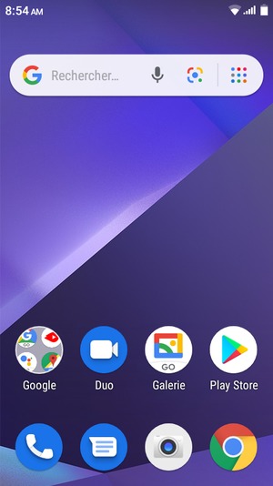 Sélectionnez Google