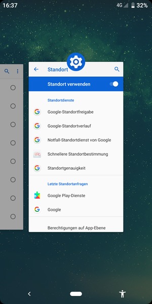 Apps nach oben streifen, um sie zu schliessen