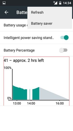 Select Battery saver