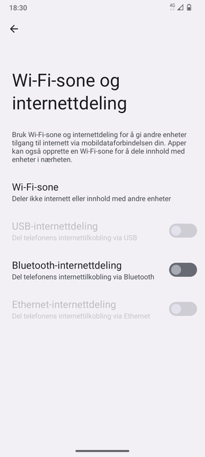 Velg Wi-Fi-sone
