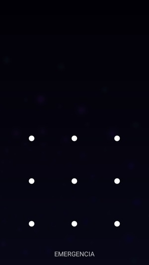 El teléfono ha sido asegurado con un bloqueo de pantalla
