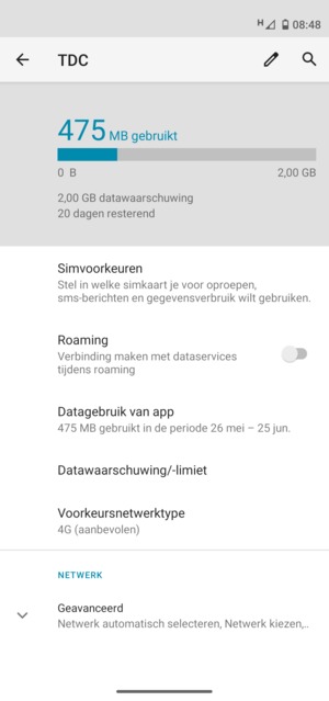 Selecteer Geavanceerd