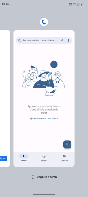 Faites glisser les applis vers le haut pour les fermer