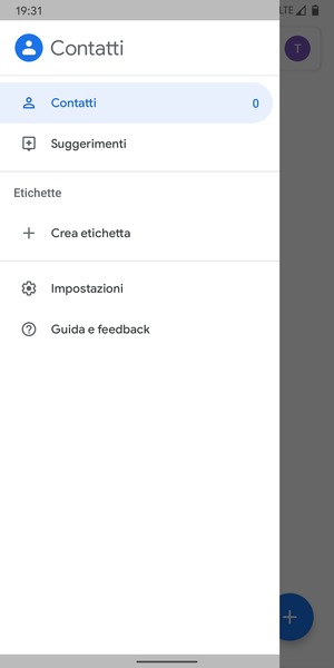Seleziona Impostazioni
