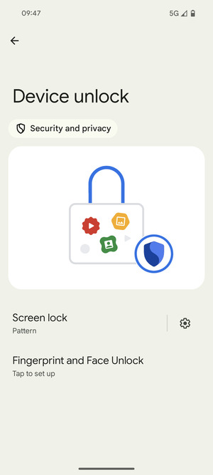 Your phone is now secure with a screen lock