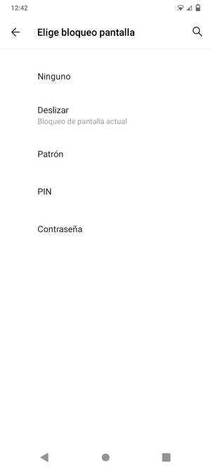 Seleccione Patrón