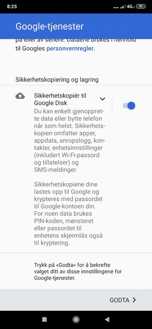 Velg GODTA