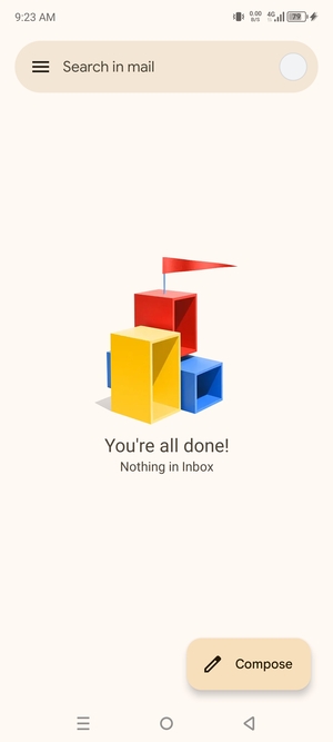 Your Gmail is ready to use