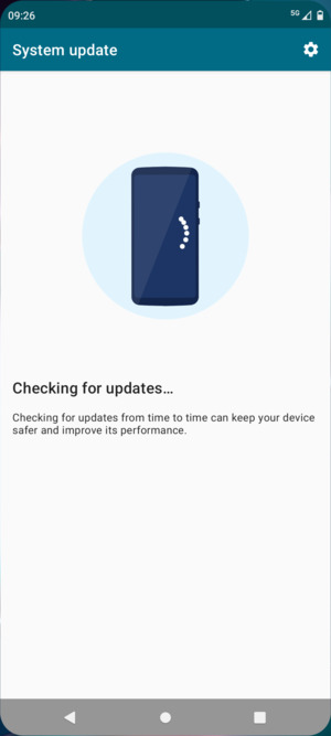 Wait for the search to finish