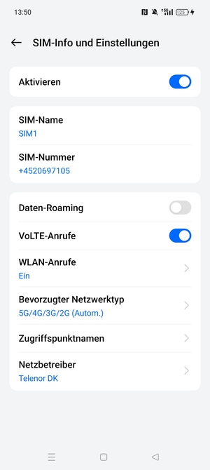 Wählen Sie Zugriffspunktnamen