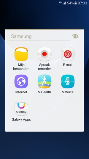 Selecteer E-mail