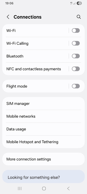 Select Mobile Hotspot and Tethering
