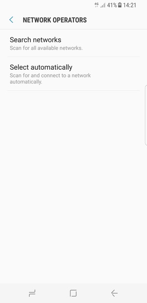 Select Search networks