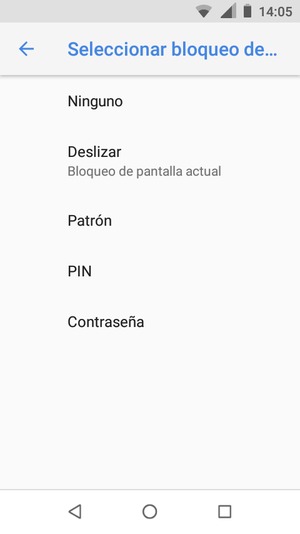 Seleccione Patrón