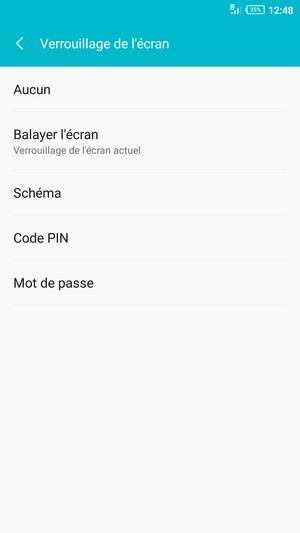 Sélectionnez Schéma