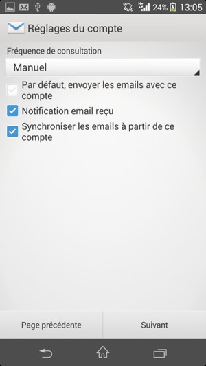 Sélectionnez Suivant