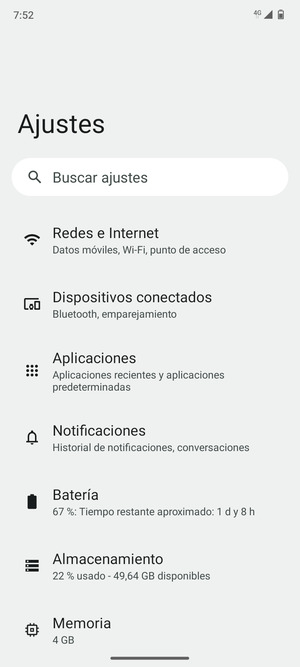 Seleccione Redes e Internet