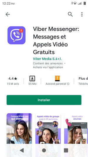 Sélectionnez Installer
