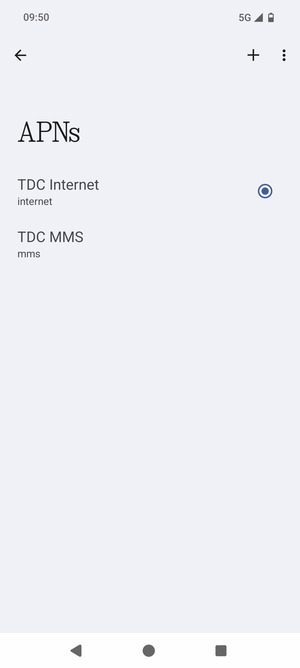Your phone has now been set up to MMS