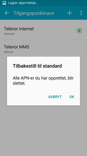 Velg OK
