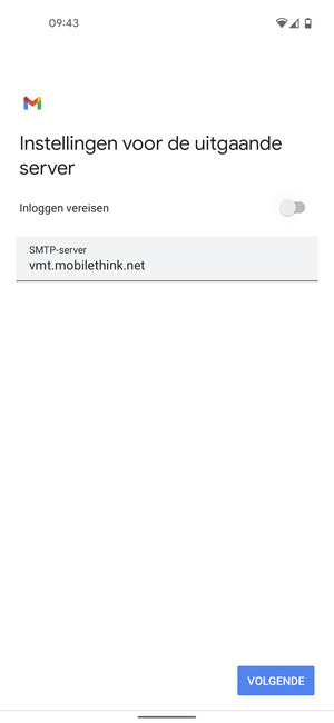 Schakel Inloggen vereisen uit en selecteer VOLGENDE