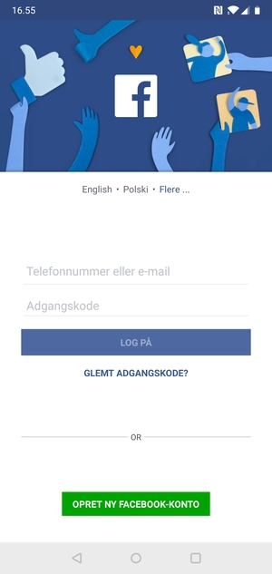 Din app er klar til brug