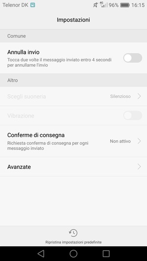 Seleziona Avanzate
