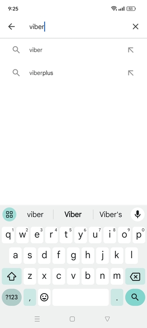 Enter the app name and select Search