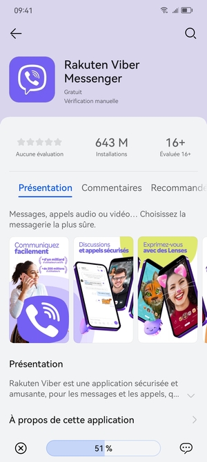 Veuillez attendre la fin de la procédure d'installation