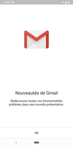 Sélectionnez OK