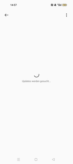 Warten Sie, bis die Suche abgeschlossen ist