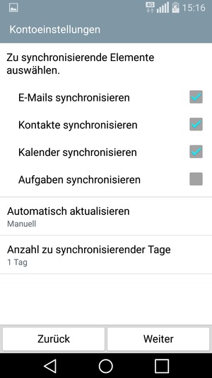 Wählen Sie Weiter