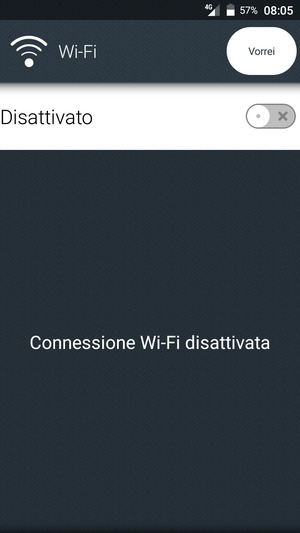 Attiva Wi-Fi